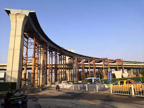 副市长宋铀一行调研我司昌南大道、洪都大道快速路刷新项目_尊时凯龙