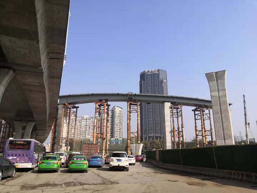 副市长宋铀一行调研我司昌南大道、洪都大道快速路刷新项目_尊时凯龙