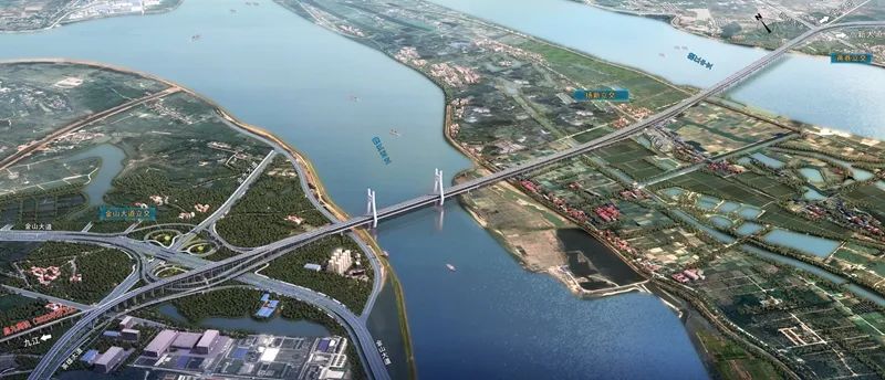 高铁“八纵八横”与南昌“十纵十横”相切线——公铁两用隆兴大桥建设全力推进_尊时凯龙